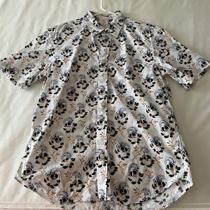 Men’s Club Monaco Printed Shirt